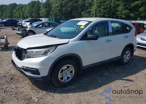 2015 Honda Cr-V Lx from USA, damaged, VIN 5J6RM3H31FL004538